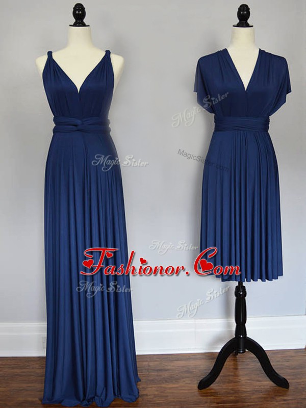 navy blue dama dresses
