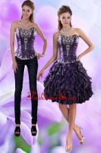 Detachable Sweetheart 2015 Prom Skirts with Appliques and Ruffles XFNAO020TZB1FOR